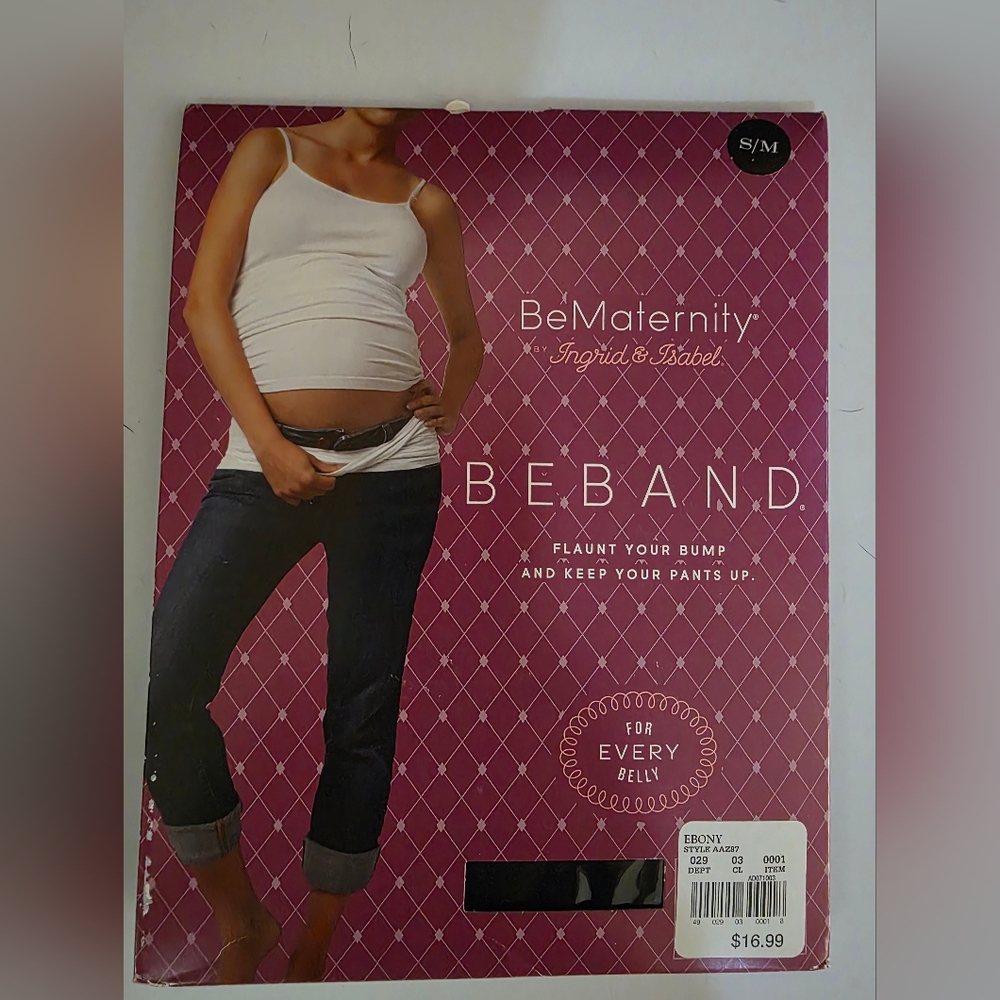 BeMaternity Ingrid &‎ Isabel BeBand Ebony Size S/M